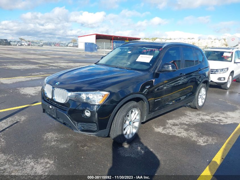 2017 BMW X3 SDRIVE28I - 5UXWZ7C36H0X39950