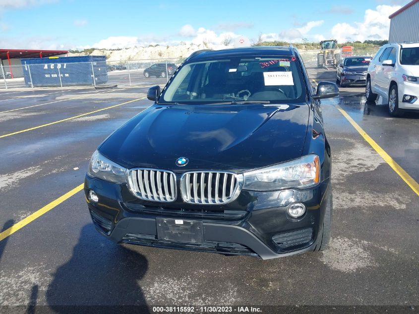 2017 BMW X3 SDRIVE28I - 5UXWZ7C36H0X39950