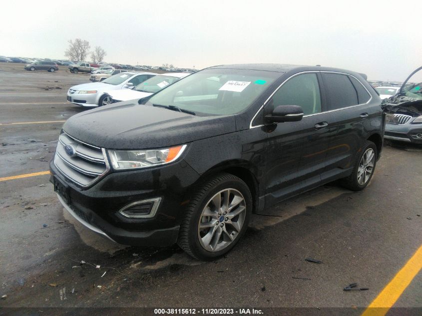 2FMPK4K91HBB81997 2017 FORD EDGE, photo no. 2