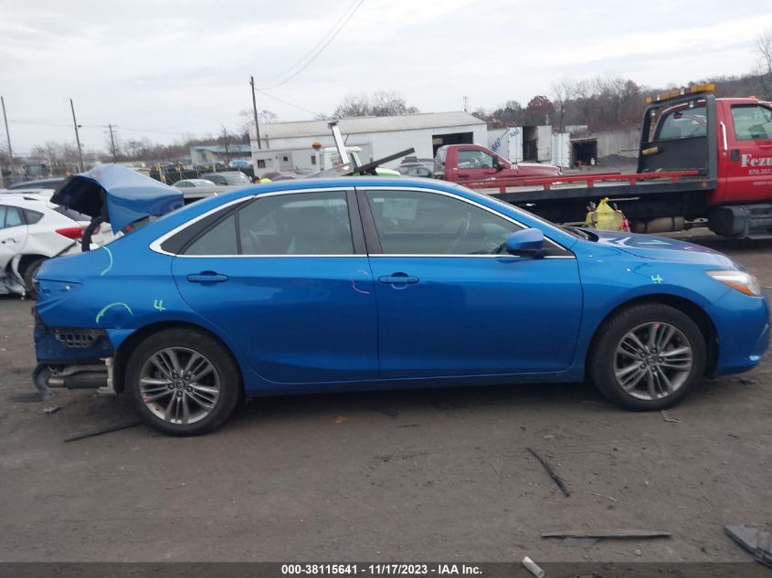 2017 TOYOTA CAMRY SE - 4T1BF1FK1HU793587