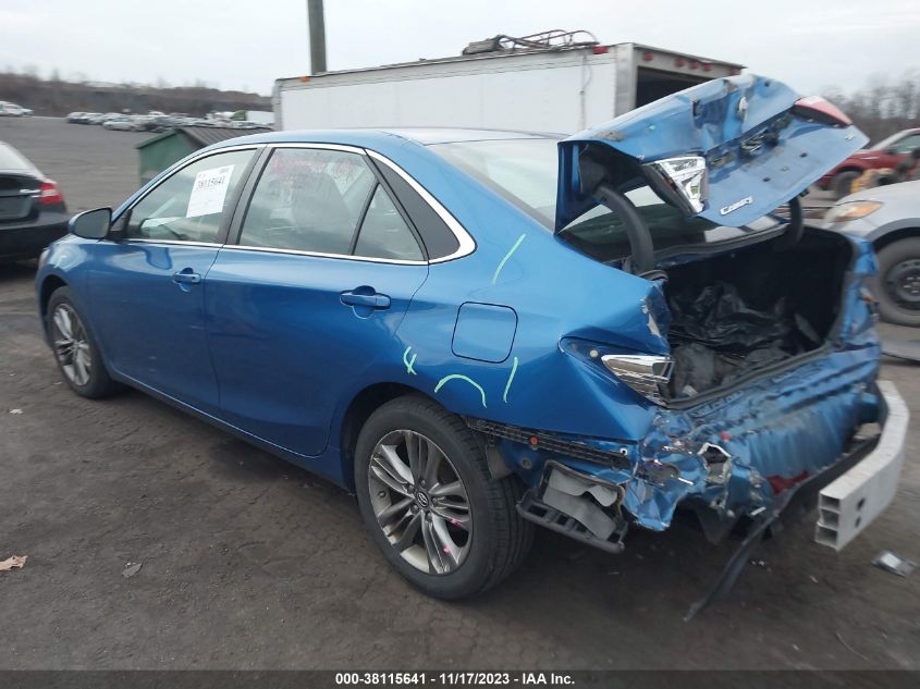 2017 TOYOTA CAMRY SE - 4T1BF1FK1HU793587