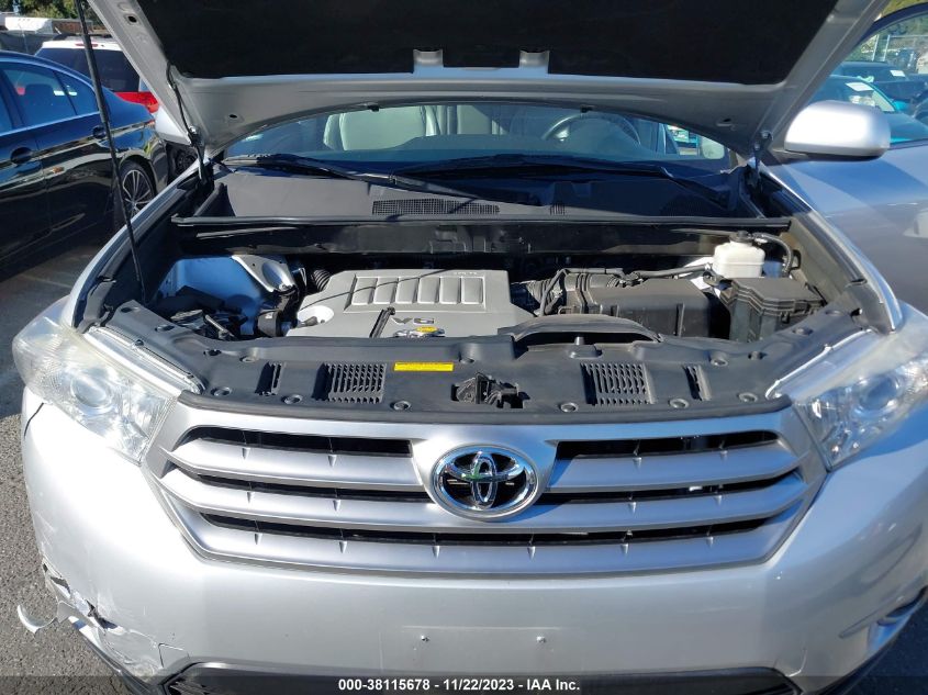 2013 TOYOTA HIGHLANDER SE V6 - 5TDZK3EH9DS110999
