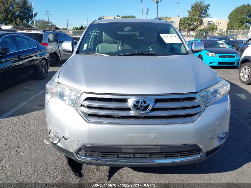 2013 TOYOTA HIGHLANDER SE V6 - 5TDZK3EH9DS110999