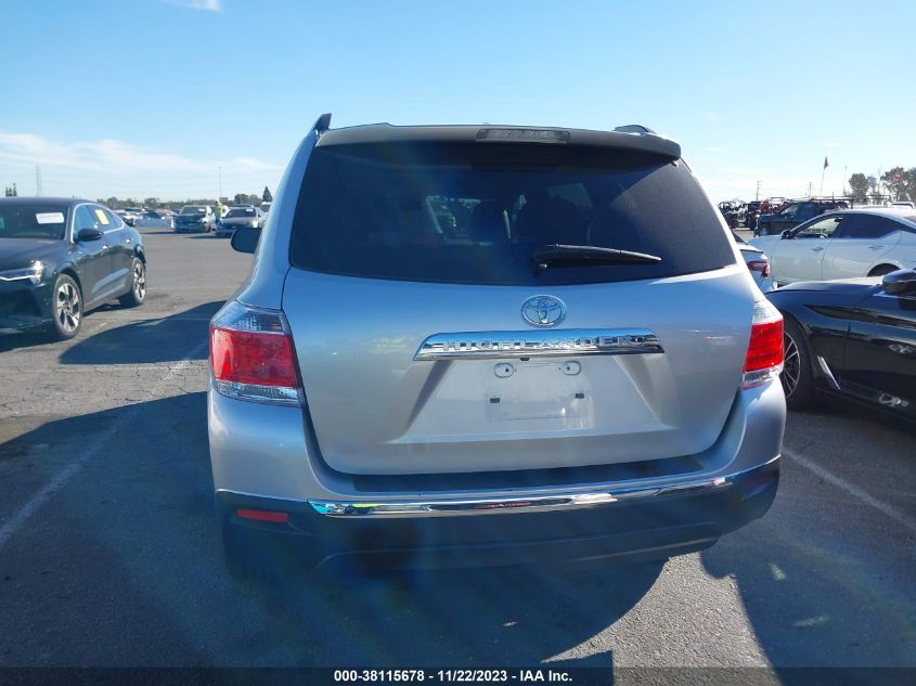 2013 TOYOTA HIGHLANDER SE V6 - 5TDZK3EH9DS110999