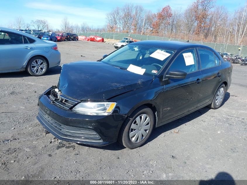 2016 VOLKSWAGEN JETTA SEDAN 1.4T S W/TECHNOLOGY - 3VW267AJXGM312032