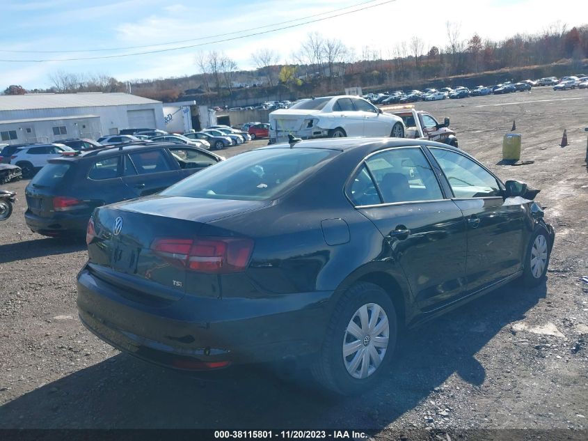 2016 VOLKSWAGEN JETTA SEDAN 1.4T S W/TECHNOLOGY - 3VW267AJXGM312032