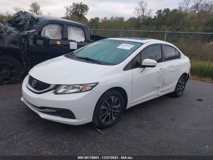 2015 HONDA CIVIC EX - 19XFB2F84FE018000