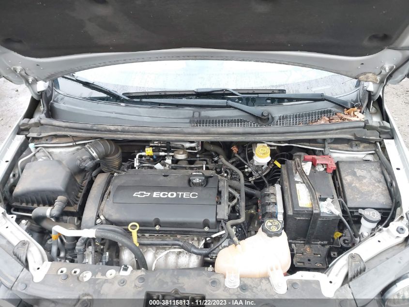 2015 CHEVROLET SONIC LT AUTO - 1G1JC6SGXF4131519