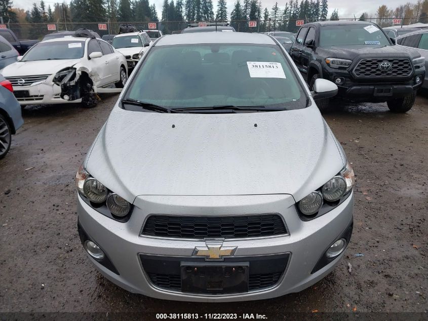 2015 CHEVROLET SONIC LT AUTO - 1G1JC6SGXF4131519