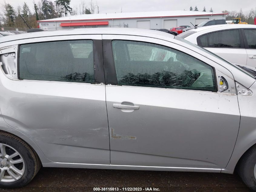 2015 CHEVROLET SONIC LT AUTO - 1G1JC6SGXF4131519