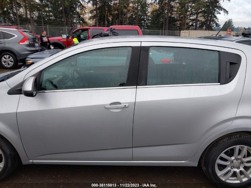 2015 CHEVROLET SONIC LT AUTO - 1G1JC6SGXF4131519