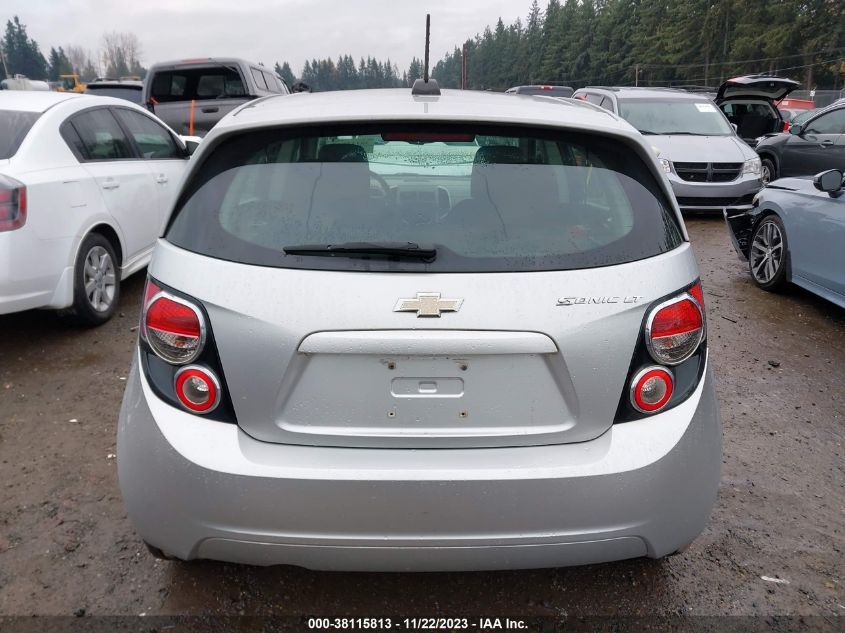 2015 CHEVROLET SONIC LT AUTO - 1G1JC6SGXF4131519