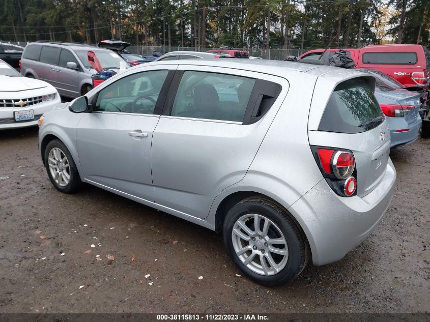 2015 CHEVROLET SONIC LT AUTO - 1G1JC6SGXF4131519