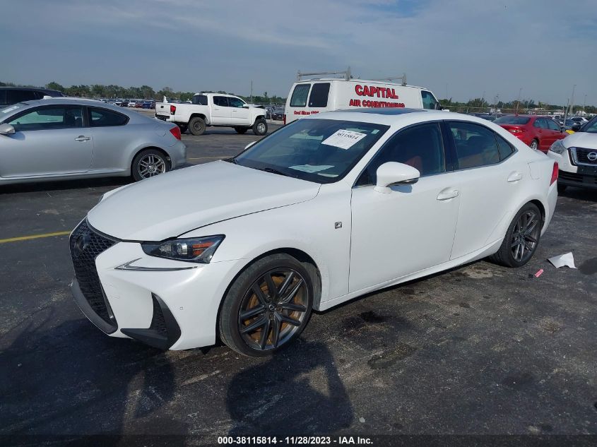 VIN JTHBA1D25K5089639 2019 LEXUS IS 300