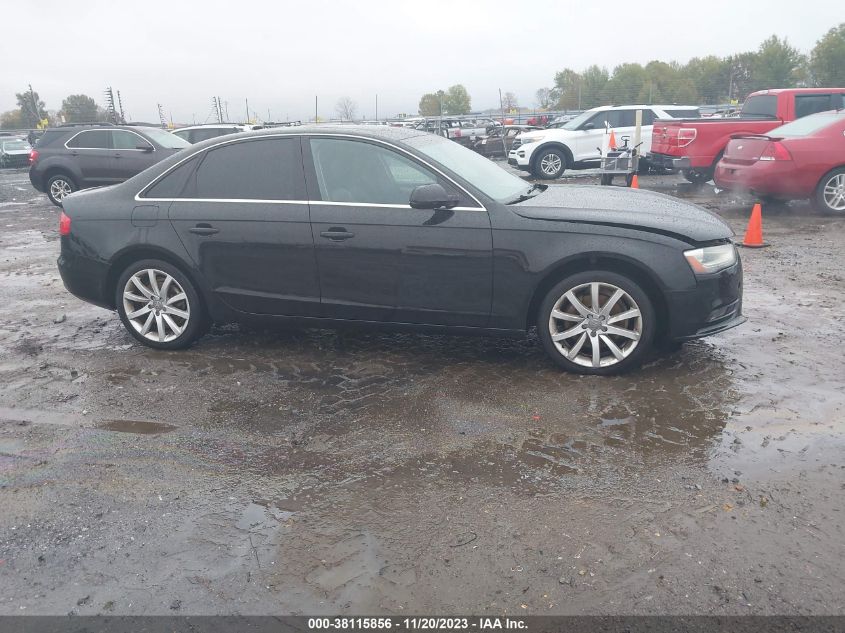 2013 AUDI A4 2.0T PREMIUM - WAUEFAFL4DN023346