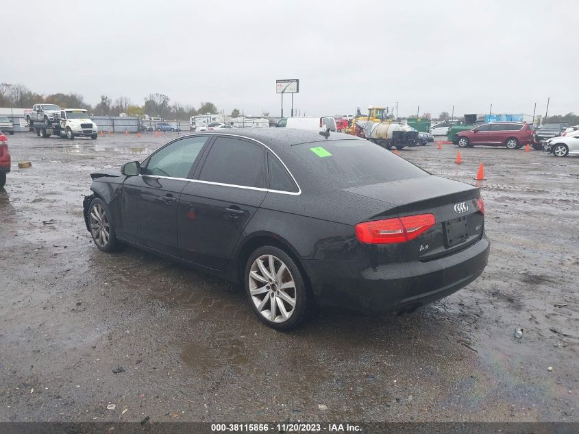 2013 AUDI A4 2.0T PREMIUM - WAUEFAFL4DN023346