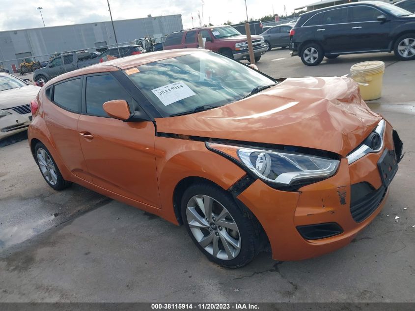 2016 HYUNDAI VELOSTER - KMHTC6AD1GU281586