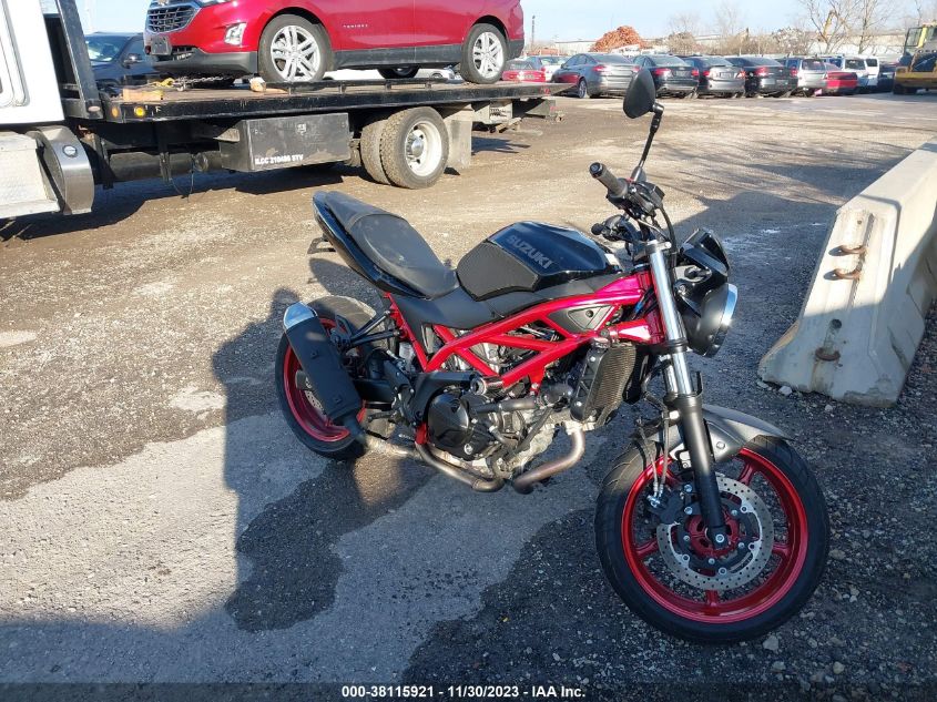 VIN JS1VP55A0J2100549 2018 SUZUKI SV650
