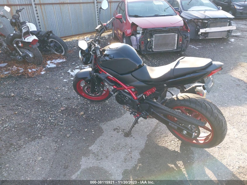 VIN JS1VP55A0J2100549 2018 SUZUKI SV650