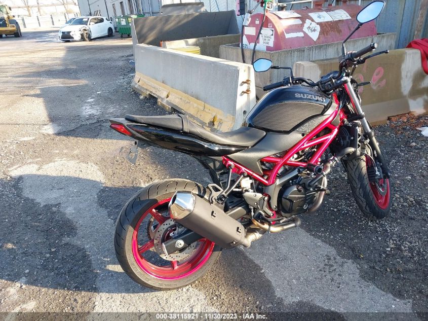 VIN JS1VP55A0J2100549 2018 SUZUKI SV650