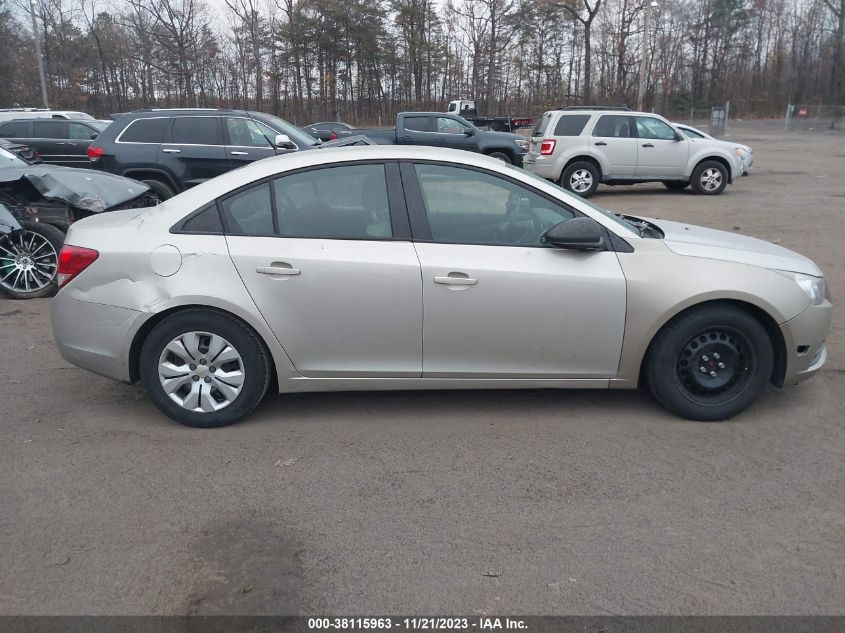 2013 CHEVROLET CRUZE LS AUTO - 1G1PA5SG3D7179563