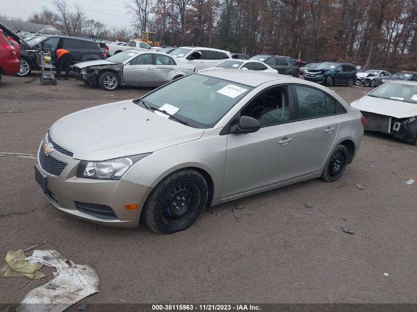 2013 CHEVROLET CRUZE LS AUTO - 1G1PA5SG3D7179563