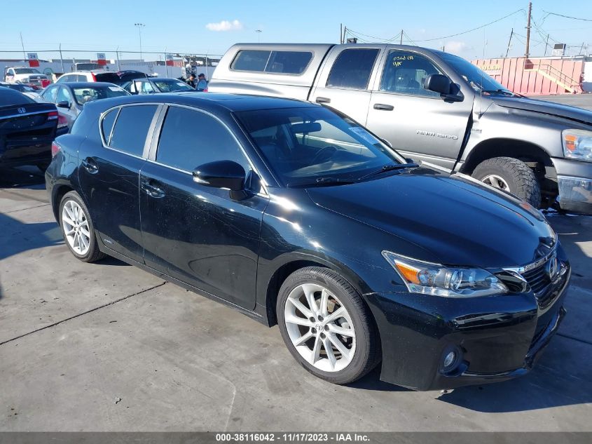2013 LEXUS CT 200H HYBRID - JTHKD5BH4D2169511