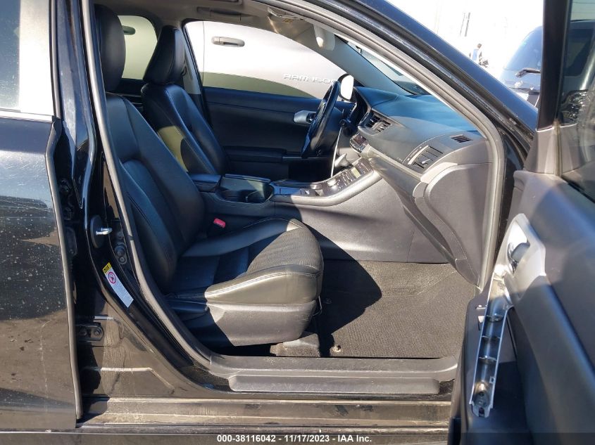 2013 LEXUS CT 200H HYBRID - JTHKD5BH4D2169511
