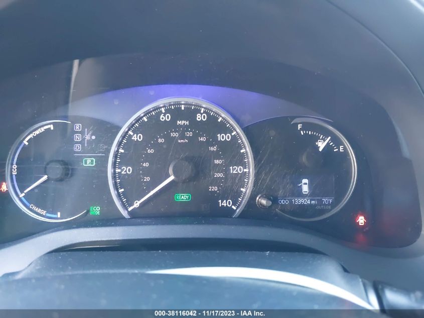 2013 LEXUS CT 200H HYBRID - JTHKD5BH4D2169511