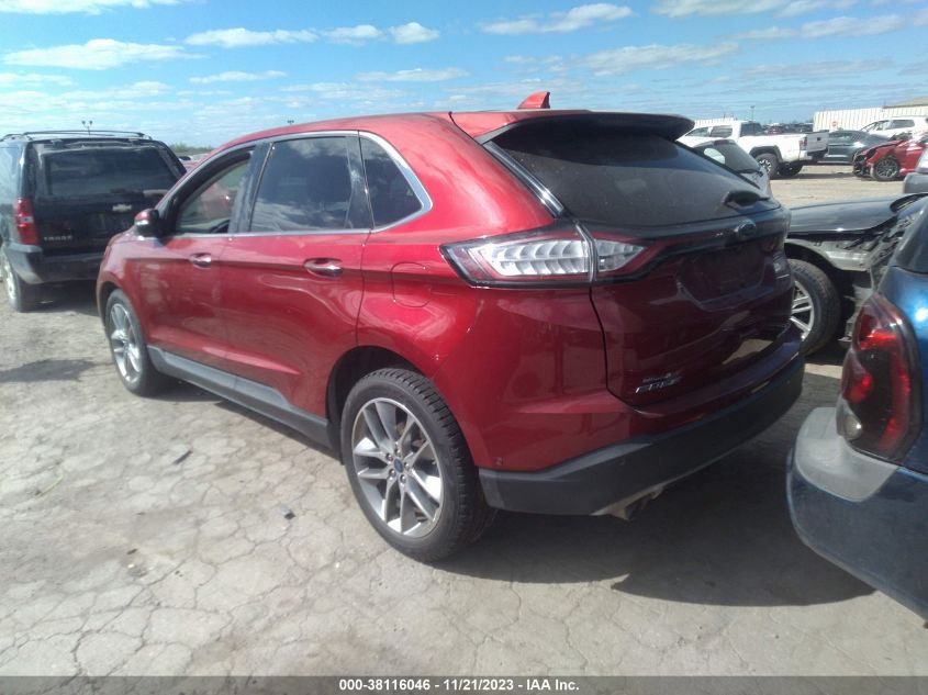 2FMPK3K83FBB80820 2015 FORD EDGE, photo no. 3