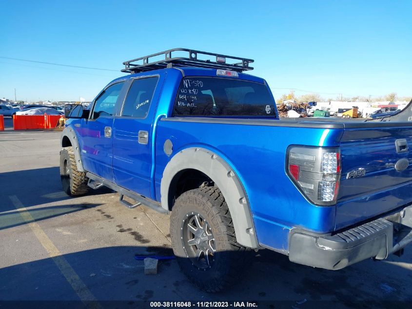 2013 FORD F-150 SUPERCREW 1FTSW1ET9DFC66069