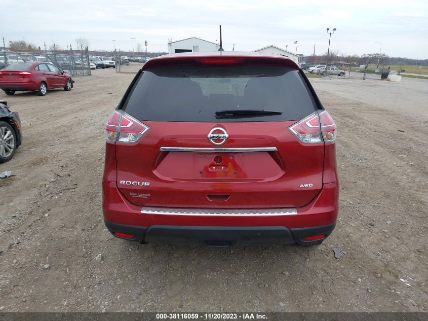 2015 NISSAN ROGUE S - 5N1AT2MKXFC840910