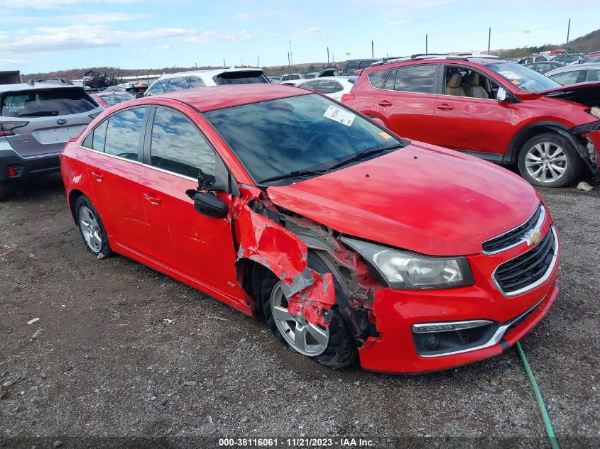 2015 CHEVROLET CRUZE 1LT AUTO - 1G1PC5SB4F7289622