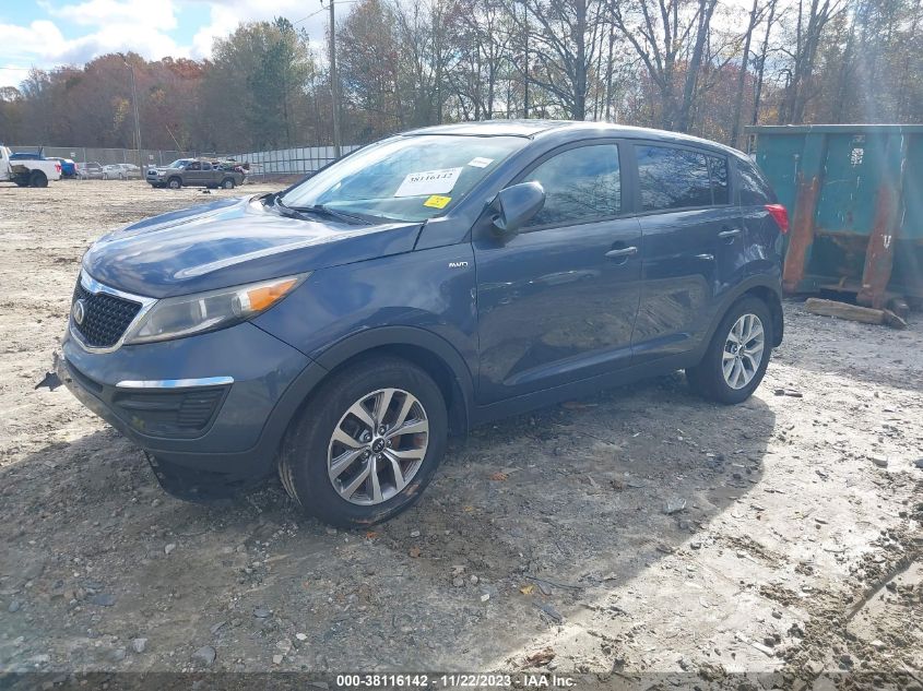 2014 KIA SPORTAGE LX - KNDPBCAC8E7613808