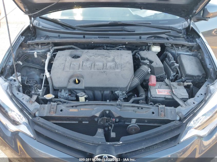 2015 TOYOTA COROLLA L/LE/S/S PLUS/LE PLUS - 2T1BURHE1FC390526