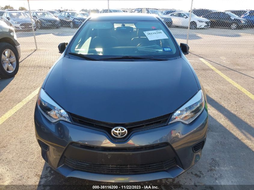 2015 TOYOTA COROLLA L/LE/S/S PLUS/LE PLUS - 2T1BURHE1FC390526