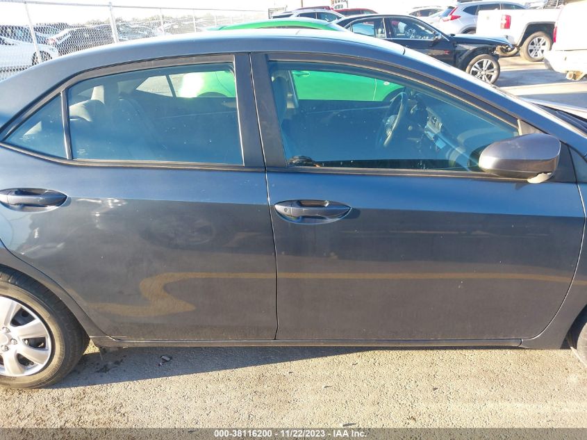 2015 TOYOTA COROLLA L/LE/S/S PLUS/LE PLUS - 2T1BURHE1FC390526