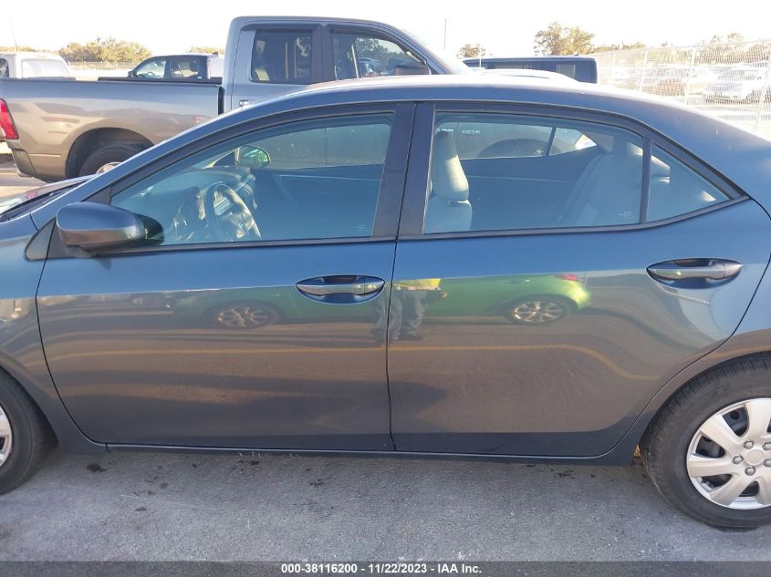 2015 TOYOTA COROLLA L/LE/S/S PLUS/LE PLUS - 2T1BURHE1FC390526