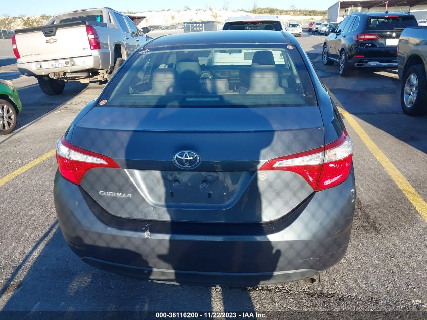 2015 TOYOTA COROLLA L/LE/S/S PLUS/LE PLUS - 2T1BURHE1FC390526