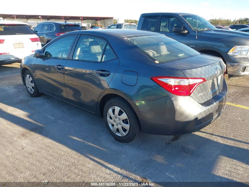 2015 TOYOTA COROLLA L/LE/S/S PLUS/LE PLUS - 2T1BURHE1FC390526