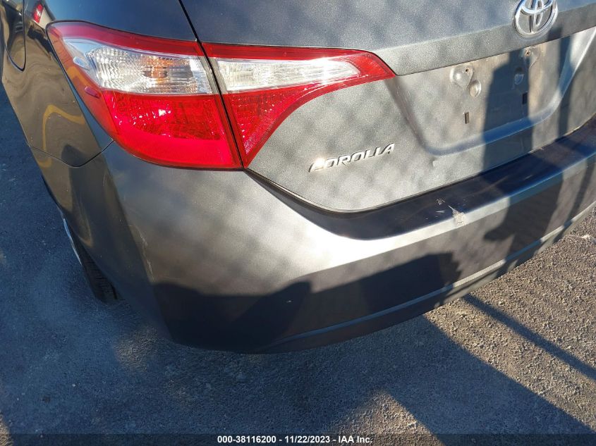 2015 TOYOTA COROLLA L/LE/S/S PLUS/LE PLUS - 2T1BURHE1FC390526