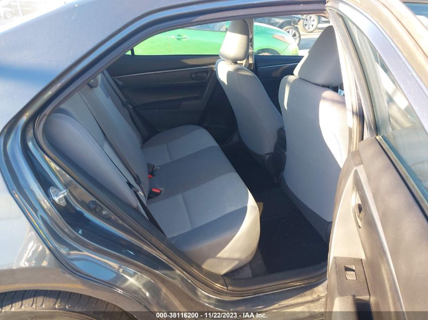 2015 TOYOTA COROLLA L/LE/S/S PLUS/LE PLUS - 2T1BURHE1FC390526