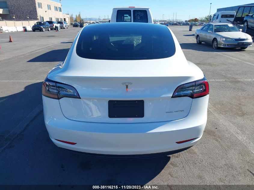 2021 TESLA MODEL 3 LONG RANGE - 5YJ3E1EB8MF051073