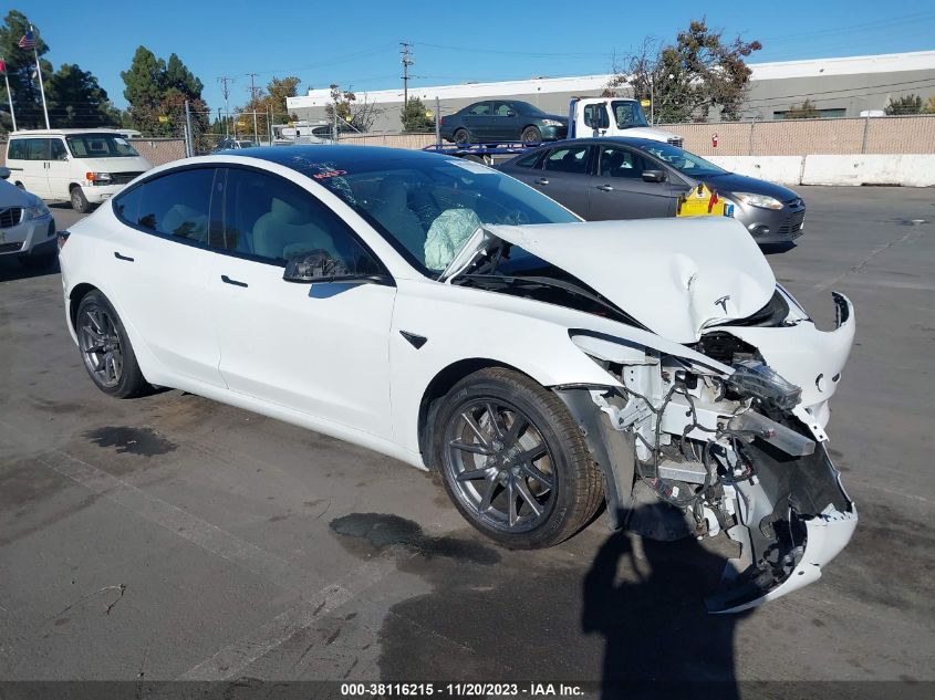 2021 TESLA MODEL 3 LONG RANGE - 5YJ3E1EB8MF051073