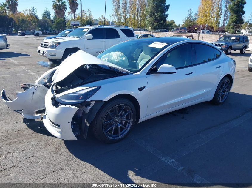 2021 TESLA MODEL 3 LONG RANGE - 5YJ3E1EB8MF051073