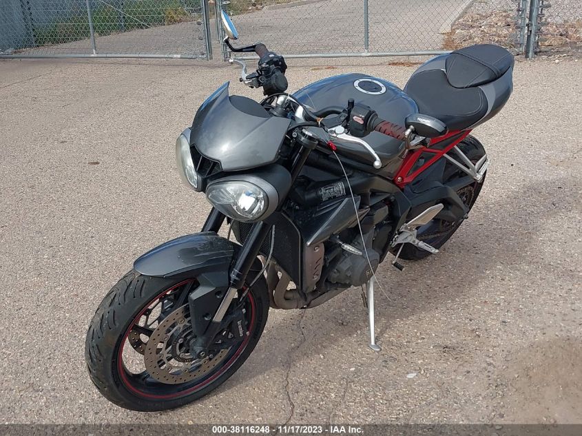 2018 TRIUMPH MOTORCYCLE STREET TRIPLE R SMTA414D3JT833269