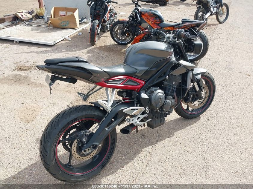2018 TRIUMPH MOTORCYCLE STREET TRIPLE R SMTA414D3JT833269