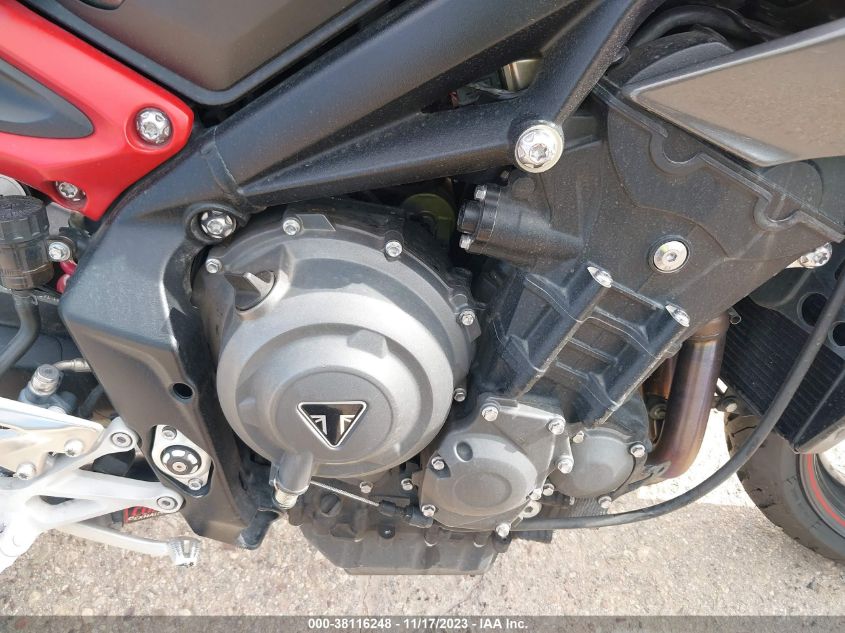 2018 TRIUMPH MOTORCYCLE STREET TRIPLE R SMTA414D3JT833269