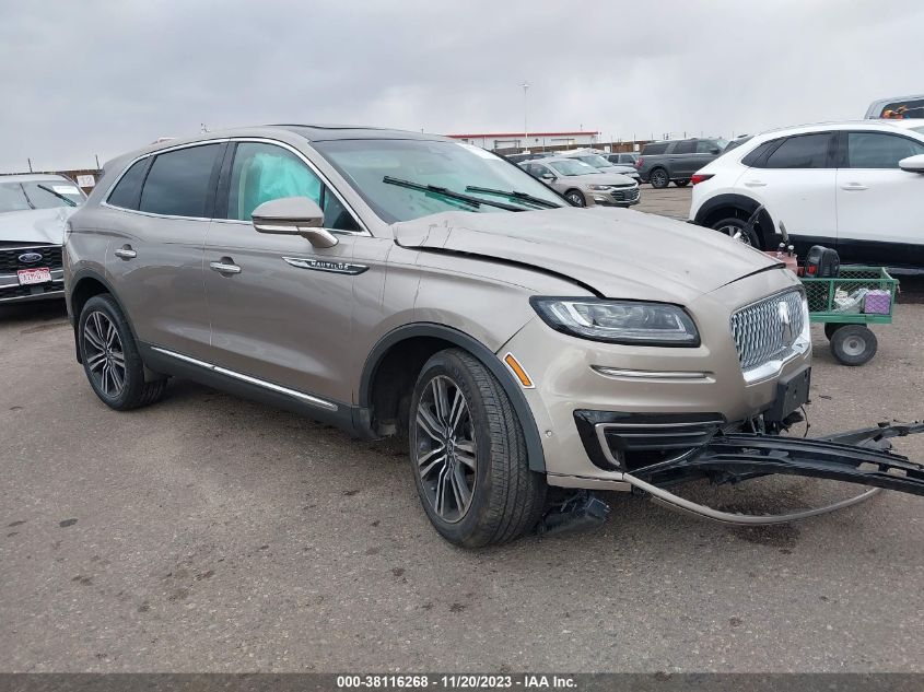 2020 LINCOLN NAUTILUS RESERVE - 2LMPJ8KP9LBL08145