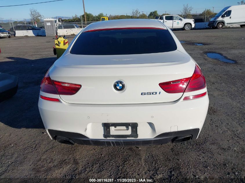 2013 BMW 6 SERIES 650I WBA6B2C54DD128373